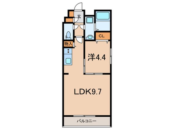 Ｃｉｔｙ　Ｚ　西宮Ⅱの物件間取画像